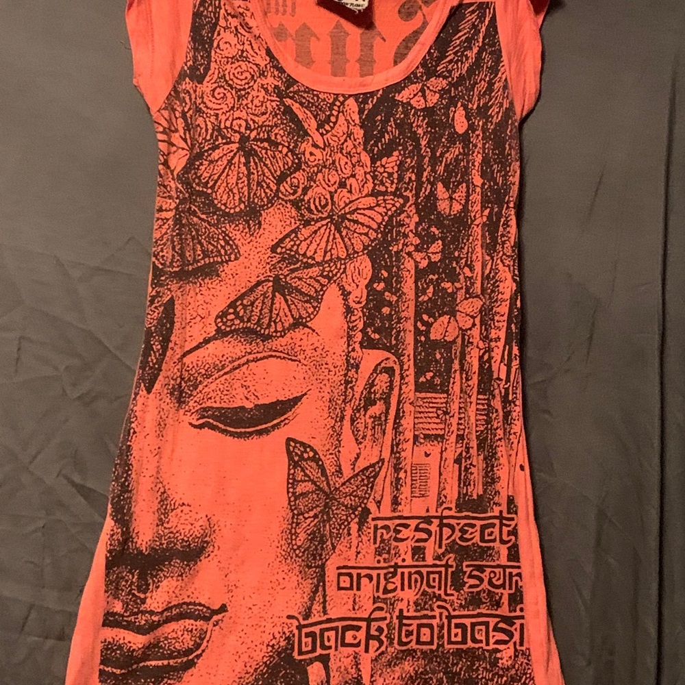 Long yoga top